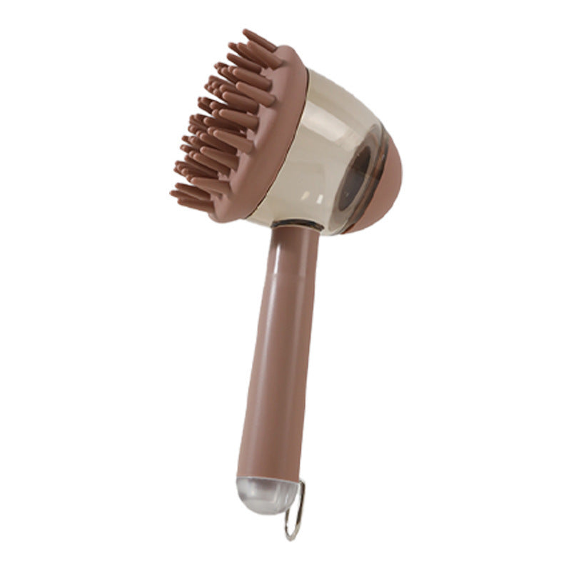 ARENVIA- 3 In 1 Pets Bath Brush For Dogs And Cats Shower Massage Brush, Depilation Comb And Foaming Tool, Anti-frizz Beauty Brush Pet Products