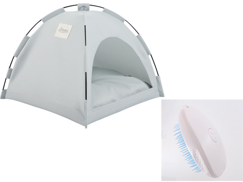 ARENVIA - Cat And Dog Camping Tent Bed And Mat İndoor Kennel