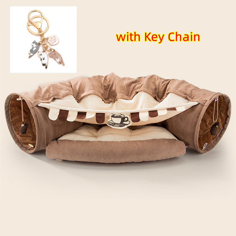 ARENVIA - Collapsible Cat Tunnel Durable Washable Collapsible