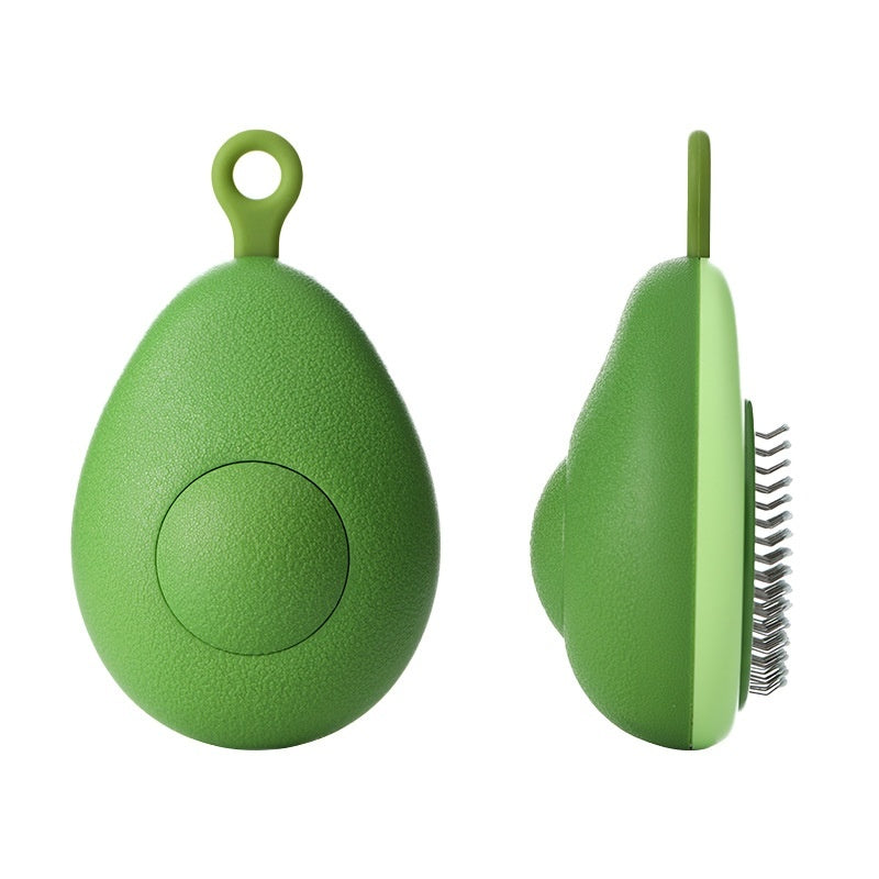 ARENVIA - Cat Brush Hair Remover Cleaning Avocado Shaped Dog Grooming Tool Pet Combs Brush Stainless Steel Needle Pet Cleaning Care