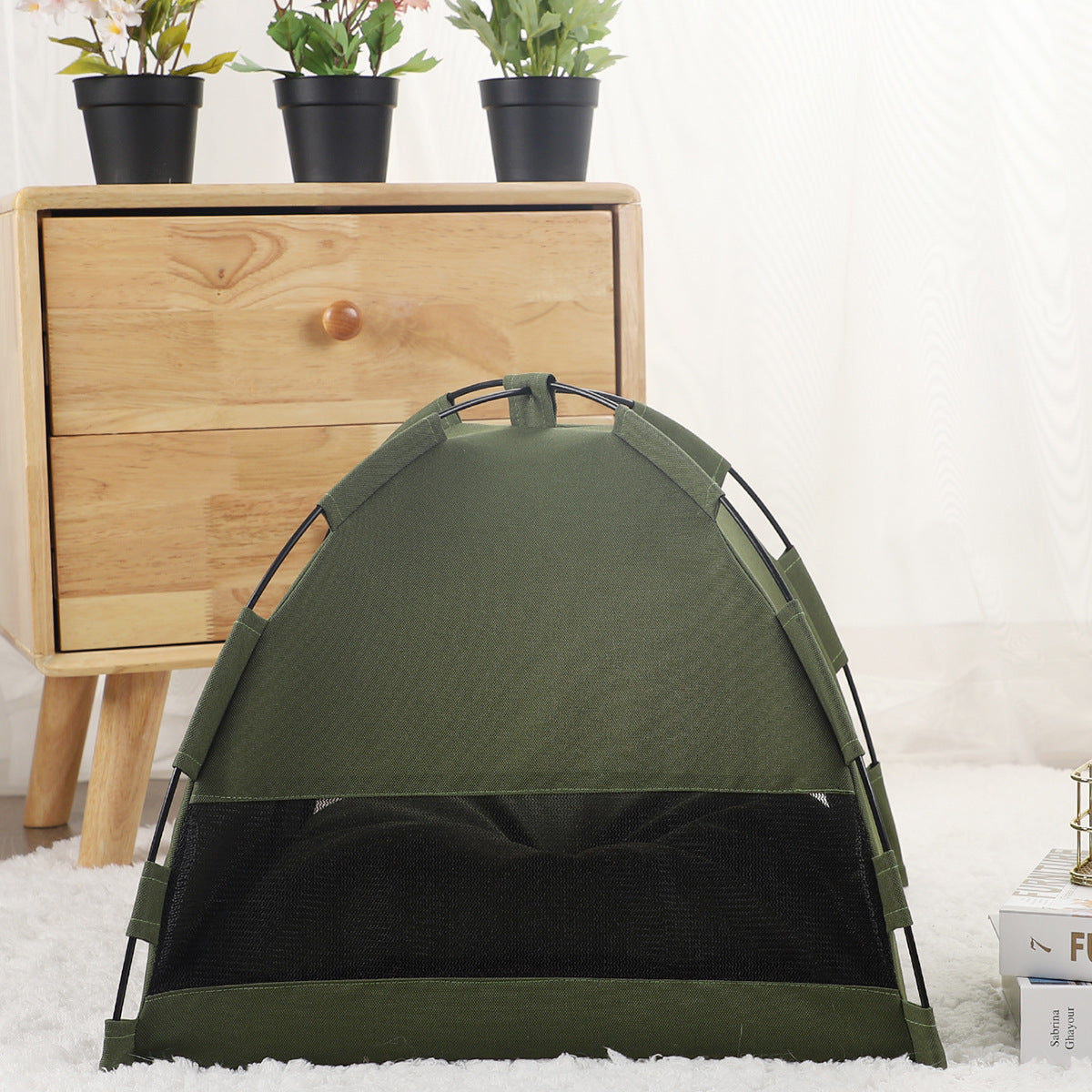 ARENVIA - Cat And Dog Camping Tent Bed And Mat İndoor Kennel