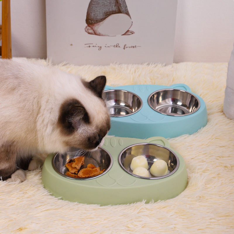 ARENVIA - Stainless Steel Feeding Bowls For Dogs, Cats And Pets, Suitable For All Sizes.