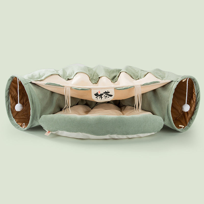 ARENVIA - Collapsible Cat Tunnel Durable Washable Collapsible