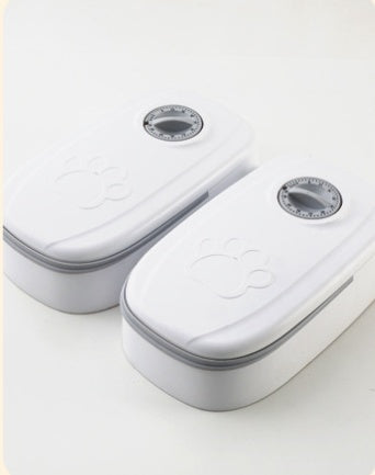 ARENVIA - Automatic Pet Feeder Smart Food Dispenser For Cats Dogs Timer Stainless Steel Bowl Auto Dog Cat Pet Feeding Pets Supplies