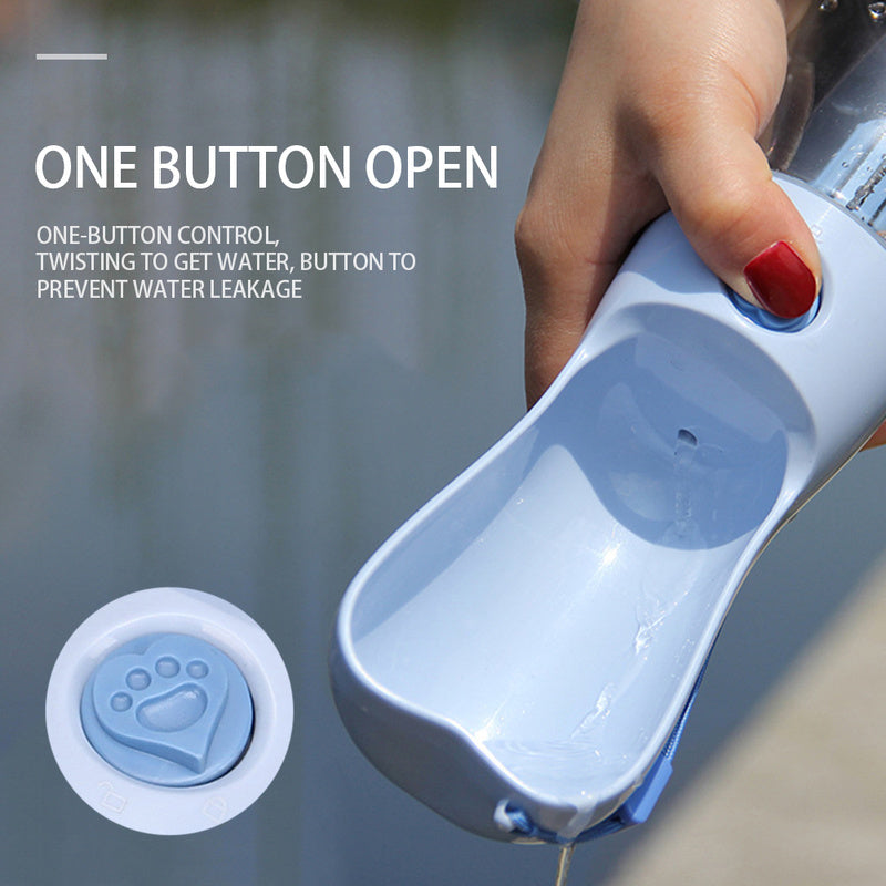 ARENVIA - Pet Dog Cat Water Bottle Portable Feeder