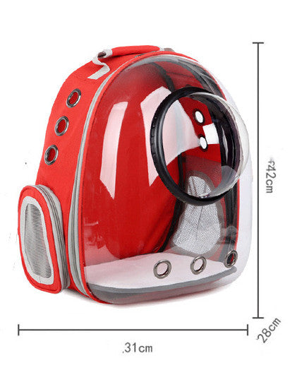 ARENVIA - Cat Bag Full Transparent Pet Space Bag
