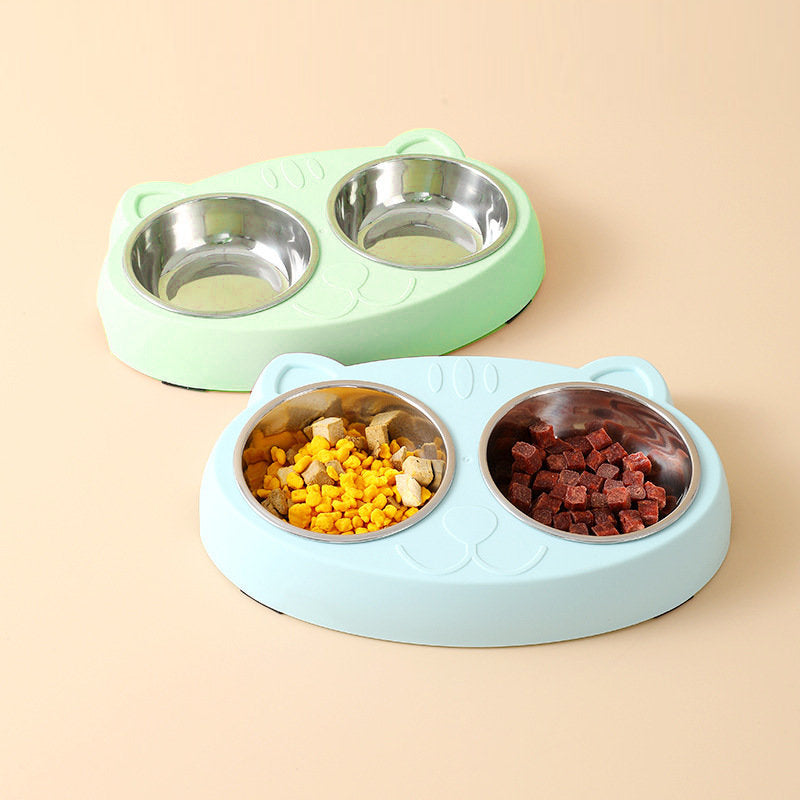 ARENVIA - Stainless Steel Feeding Bowls For Dogs, Cats And Pets, Suitable For All Sizes.