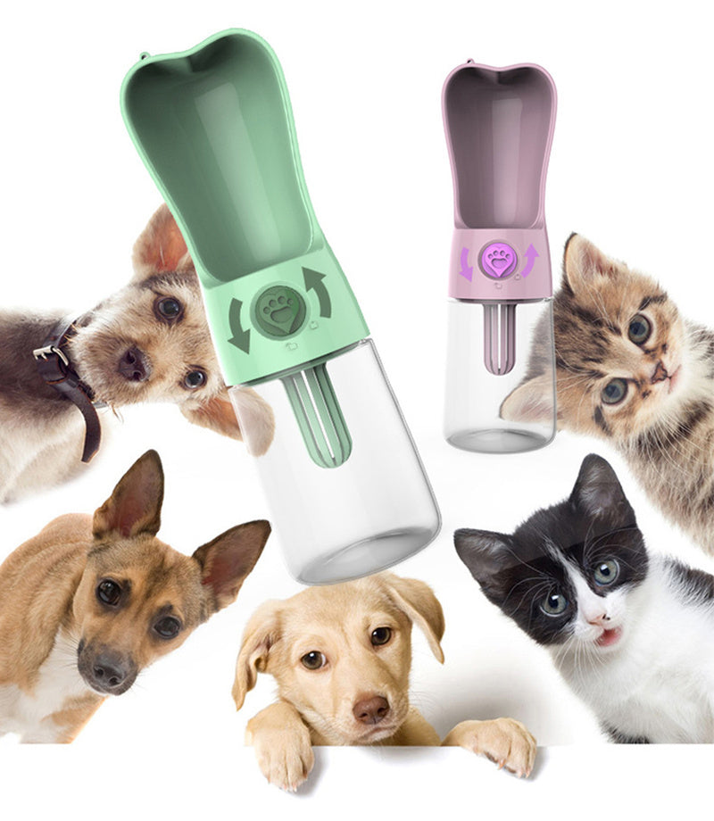ARENVIA - Pet Dog Cat Water Bottle Portable Feeder