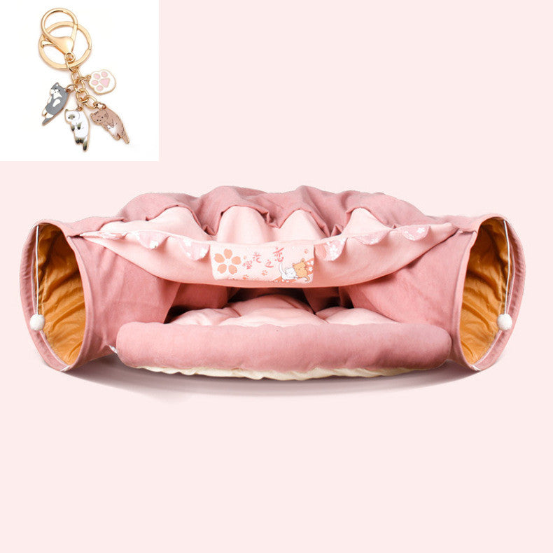 ARENVIA - Collapsible Cat Tunnel Durable Washable Collapsible