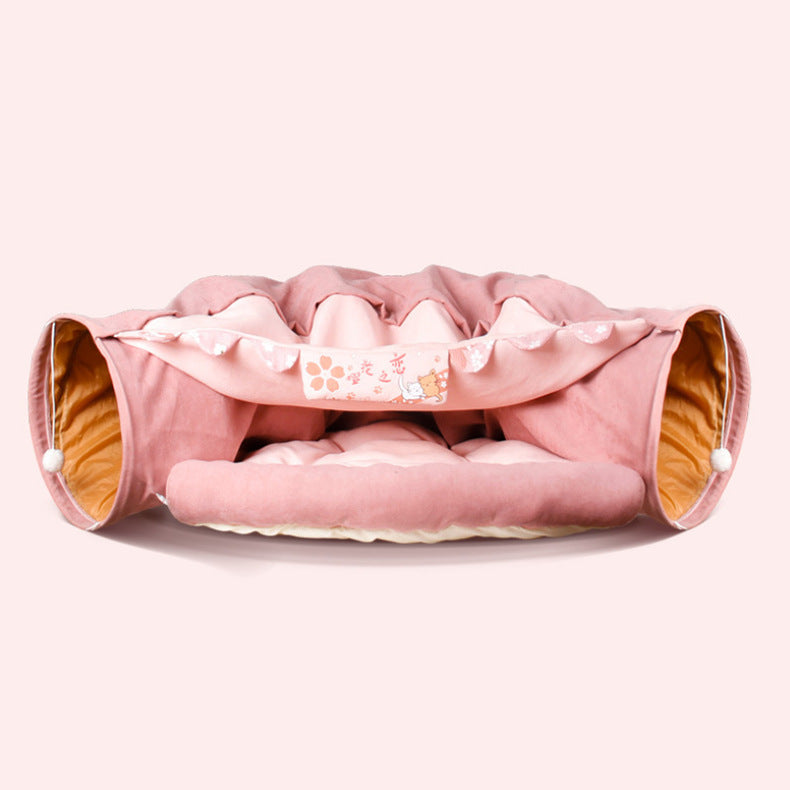 ARENVIA - Collapsible Cat Tunnel Durable Washable Collapsible