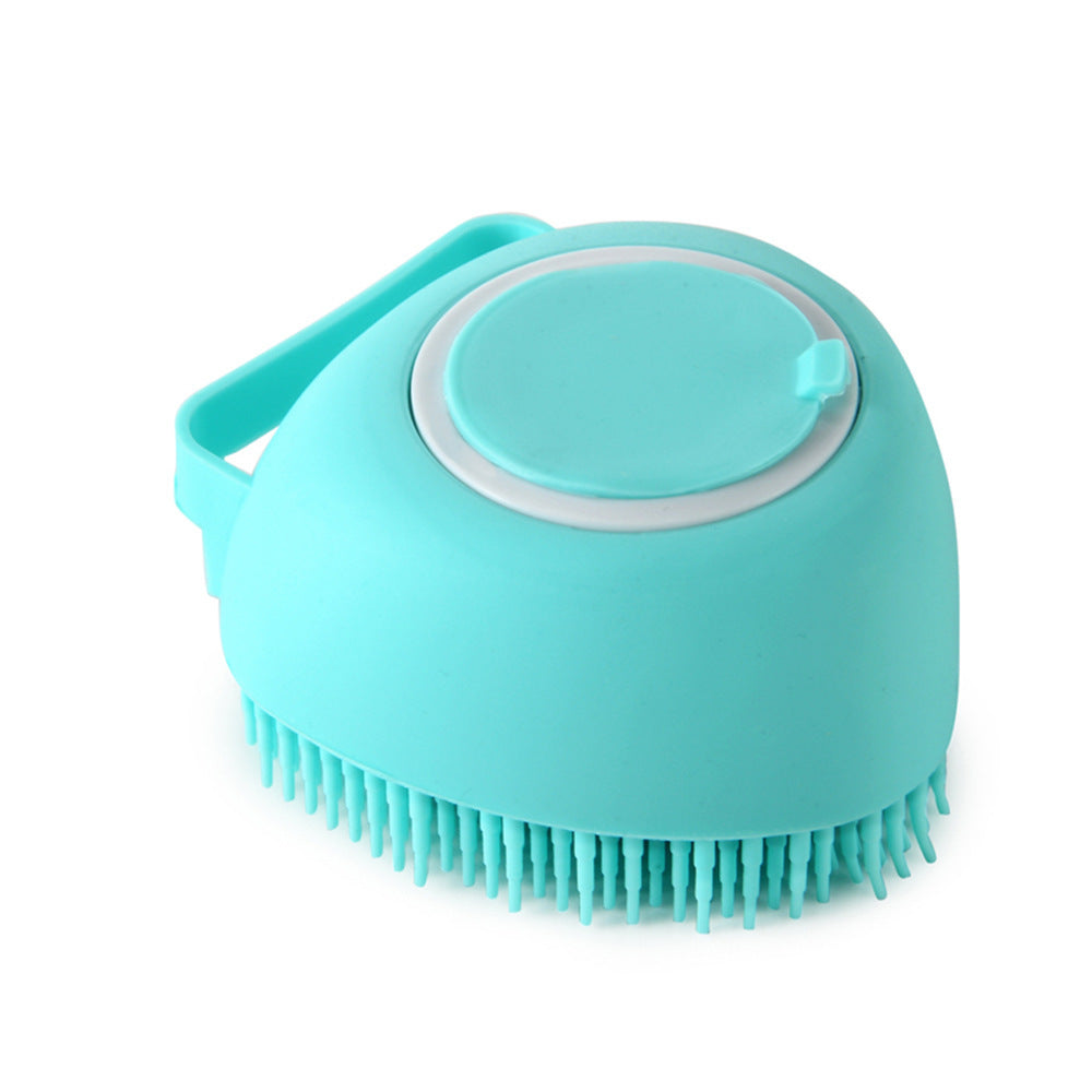 ARENVIA - Silicone Dog Bath Massage Gloves Brush Pet Cat Bathroom Cleaning Tool Comb Brush For Dog Can Pour Shampoo Dog Grooming Supplies