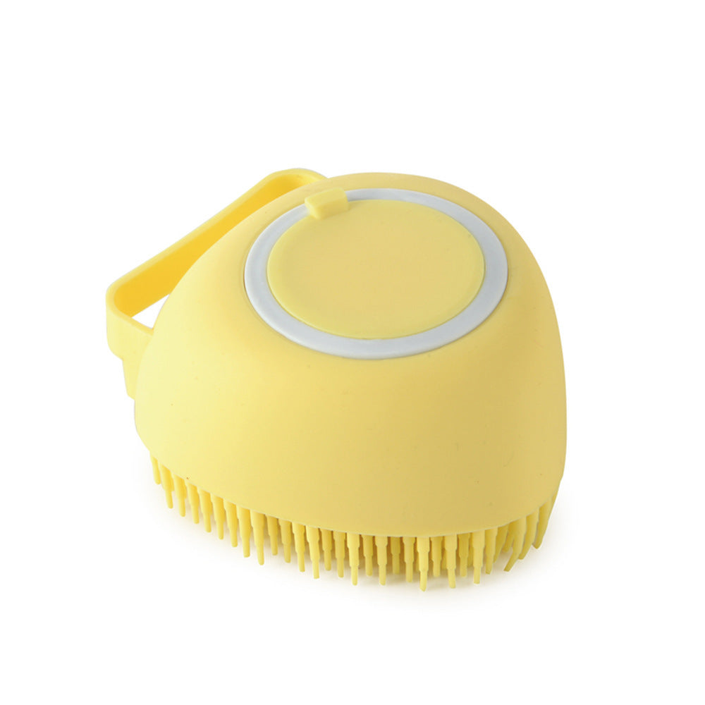 ARENVIA - Silicone Dog Bath Massage Gloves Brush Pet Cat Bathroom Cleaning Tool Comb Brush For Dog Can Pour Shampoo Dog Grooming Supplies