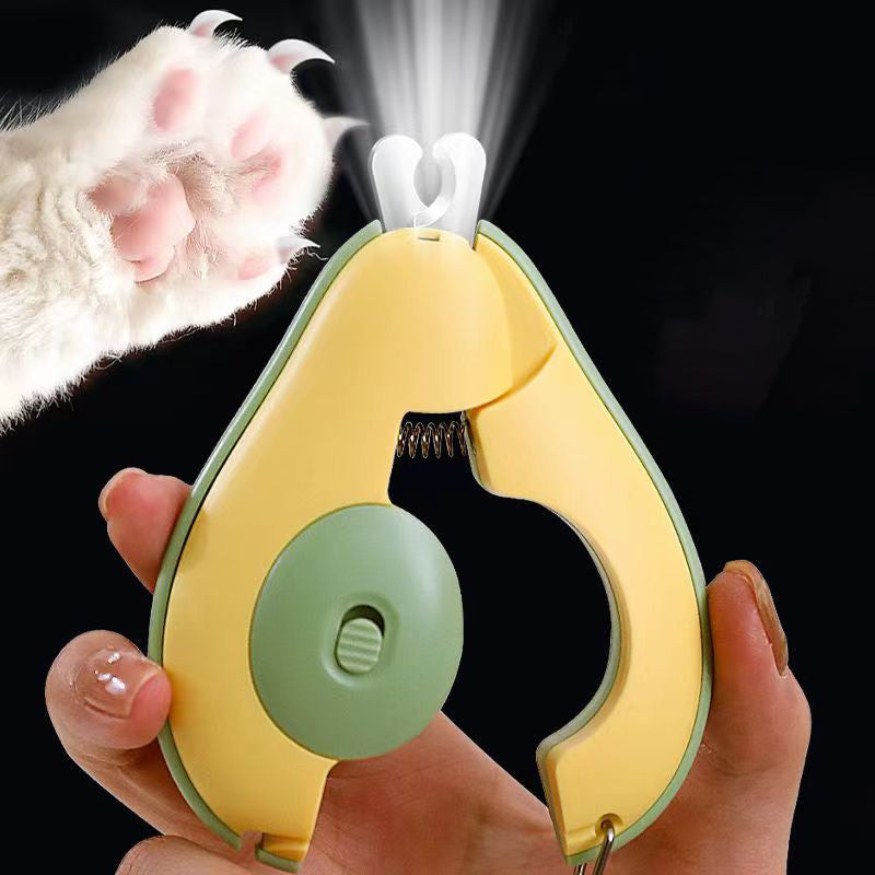 ARENVIA - Professional Pet Nail Clipper LED Light Pet Nail Clipper Claw Grooming Scissors For Small Dogs Cats Cutter Cat Accessories