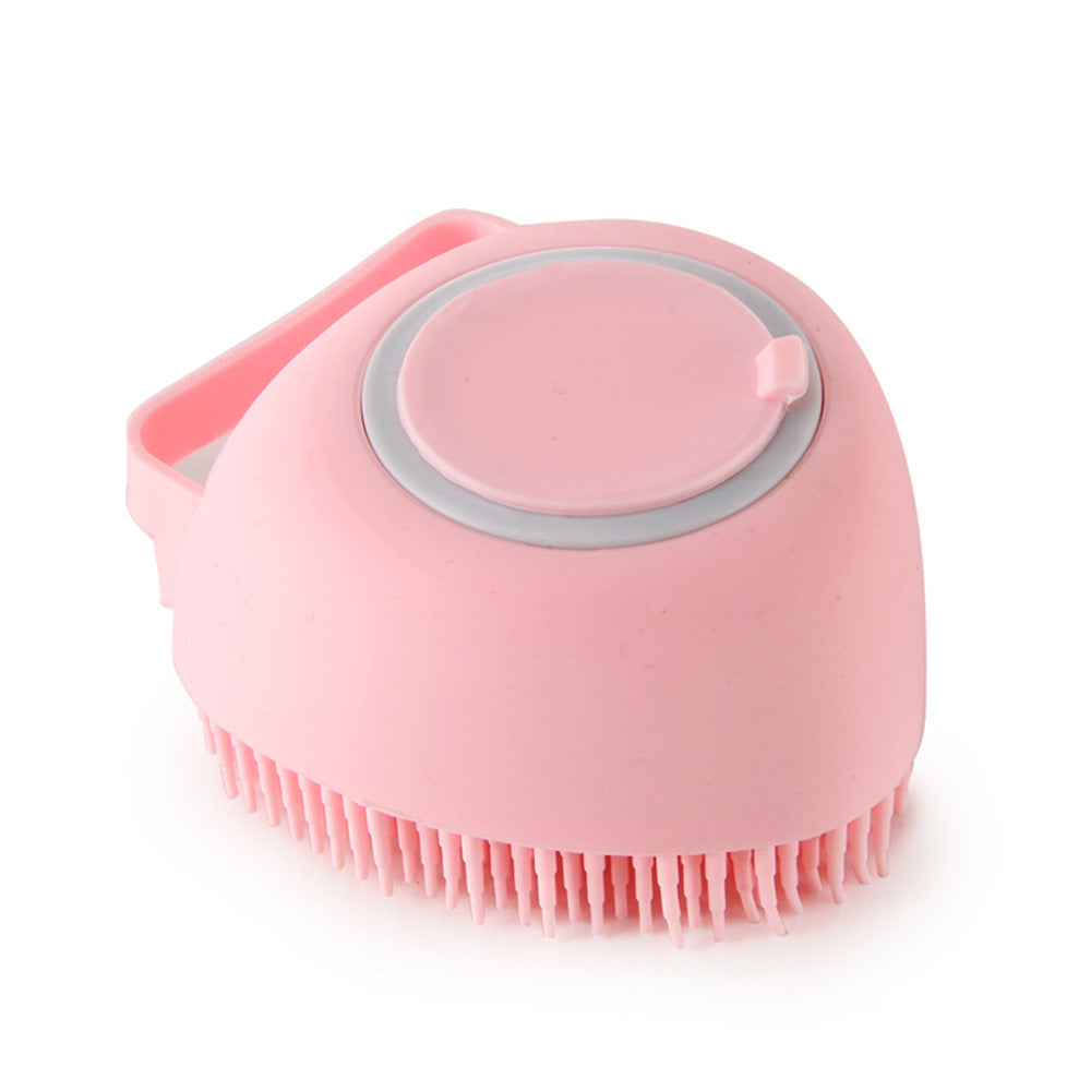ARENVIA - Silicone Dog Bath Massage Gloves Brush Pet Cat Bathroom Cleaning Tool Comb Brush For Dog Can Pour Shampoo Dog Grooming Supplies