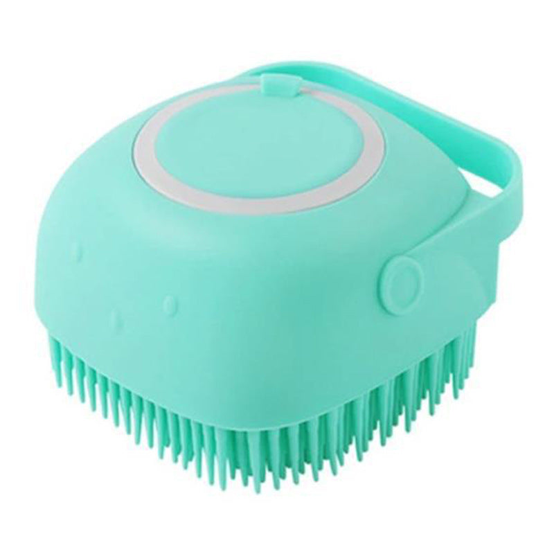 ARENVIA - Silicone Dog Bath Massage Gloves Brush Pet Cat Bathroom Cleaning Tool Comb Brush For Dog Can Pour Shampoo Dog Grooming Supplies