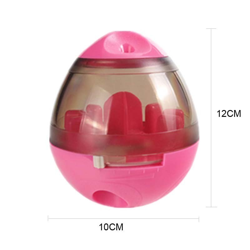 ARENVIA - Dog Food Balls Tumbler Pet Puppy Feeder Dispenser Bowl Toy Leak Food Interactive Pet Tumbler Feeder Food Automatic Dispenser Bowl Interactive Balls
