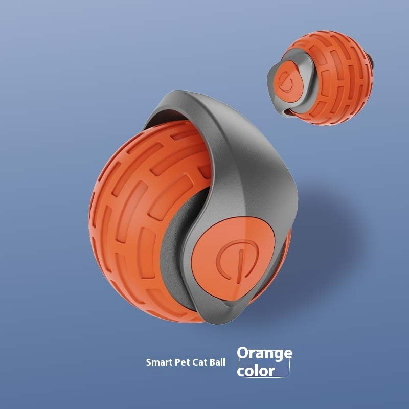 ARANVIE - New Interactive Cat Toys Ball Auto Electric Rolling Ball Toys For Cat Kitty Pets Smart Automatic Teaser USB Rechargeable Cat Toy Pet Products