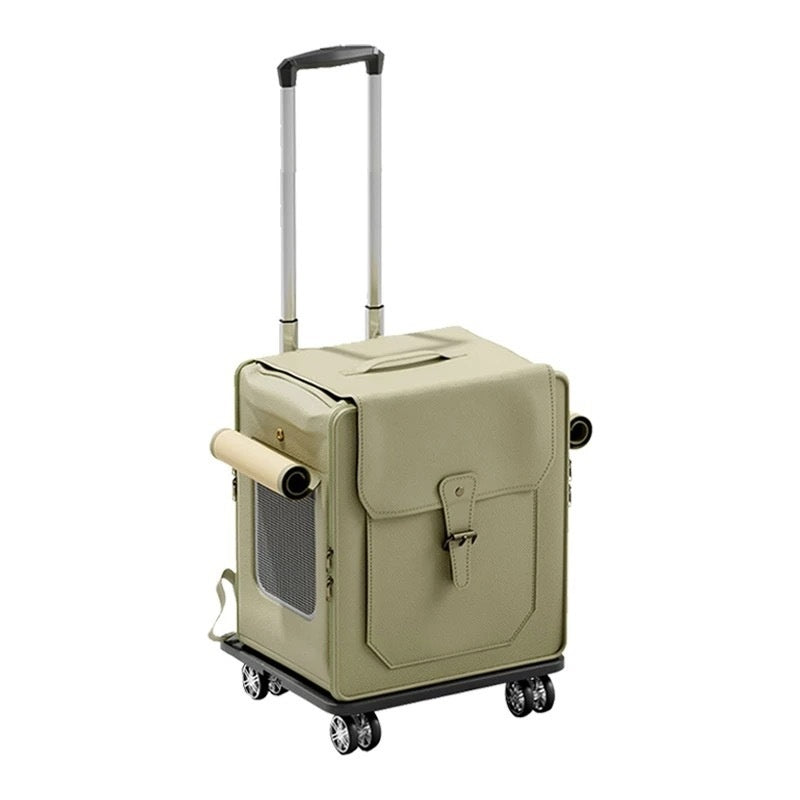 ARENVIA - Portable Large Capacity Foldable Breathable Cat Bag Trolley Case