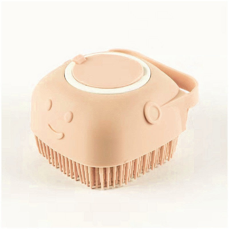 ARENVIA - Silicone Dog Bath Massage Gloves Brush Pet Cat Bathroom Cleaning Tool Comb Brush For Dog Can Pour Shampoo Dog Grooming Supplies