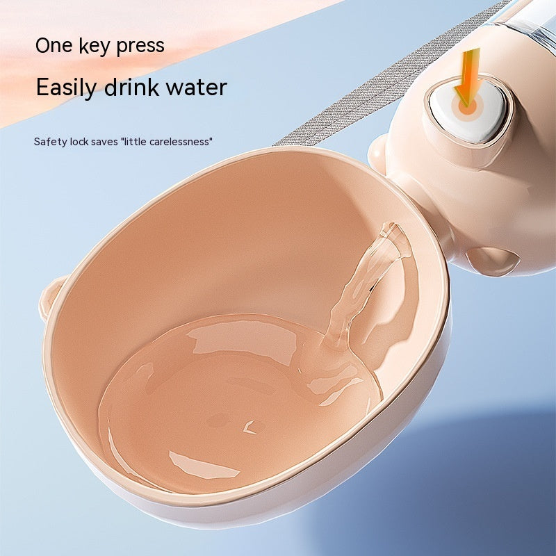 ARENVIA - Portable Dog Water Bottle Food And Water Container For Pet Pets Feeder Bowl Outdoor Travel Drinking Bowls Water Dispenser