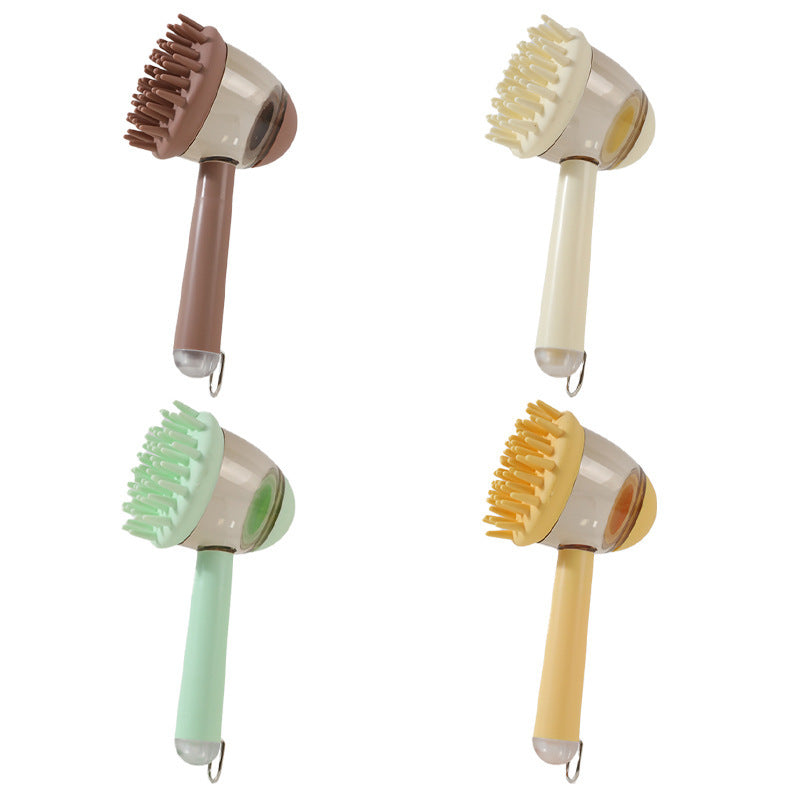 ARENVIA- 3 In 1 Pets Bath Brush For Dogs And Cats Shower Massage Brush, Depilation Comb And Foaming Tool, Anti-frizz Beauty Brush Pet Products