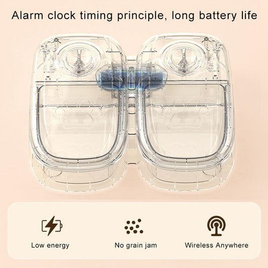 ARENVIA - Automatic Pet Feeder Smart Food Dispenser For Cats Dogs Timer Stainless Steel Bowl Auto Dog Cat Pet Feeding Pets Supplies